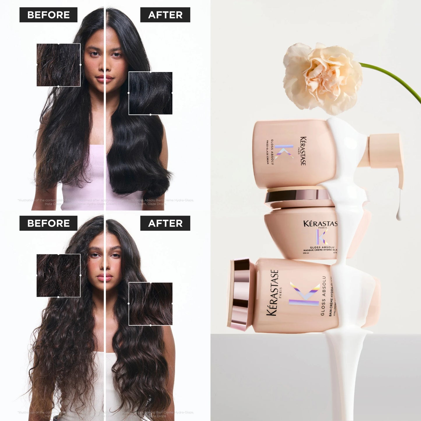Kérastase Gloss Absolu Frizz-Glaze Creme 240ml
